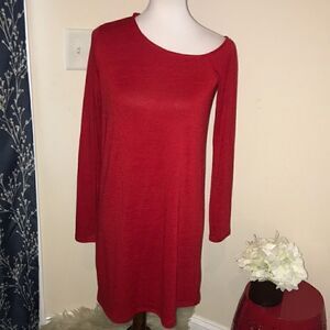 Aritizia | Wilfred Free Brinkley Red Mini Dress